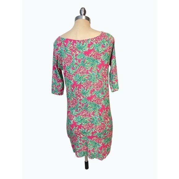 Lilly Pulitzer Spike the Punch Pineapple Print Cassie Tee T Shirt Dress Small - Picture 4 of 6